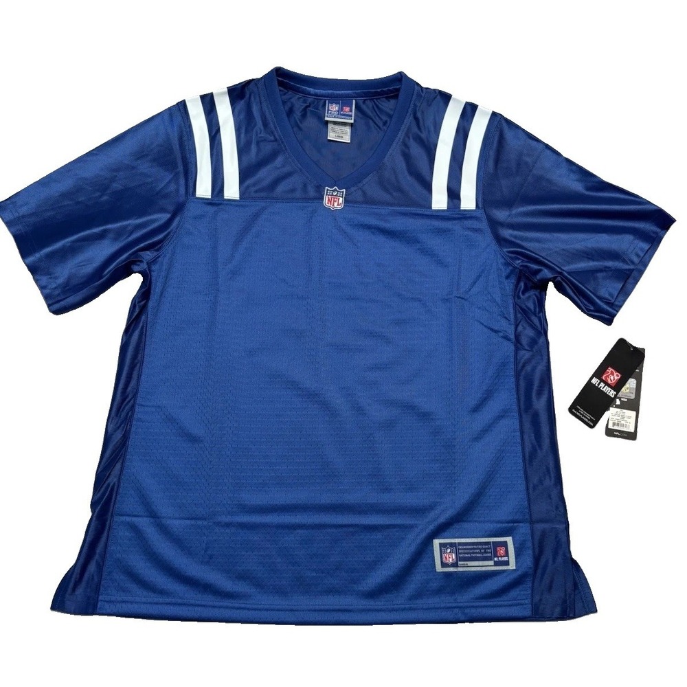 Indianapolis Colts Pro Line NFL Women's Team Jersey Blank New NWT Size L
